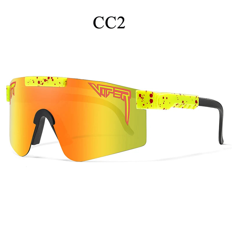 Lunettes de soleil Pit Viper Outdoor Sport Homme Femme Conduite Lunettes de soleil UV400 Cycle Lunettes de soleil Femme Fashion Shades