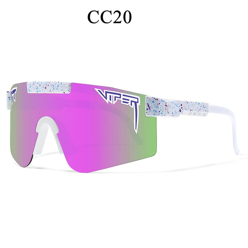 Lunettes de soleil Pit Viper Outdoor Sport Homme Femme Conduite Lunettes de soleil UV400 Cycle Lunettes de soleil Femme Fashion Shades