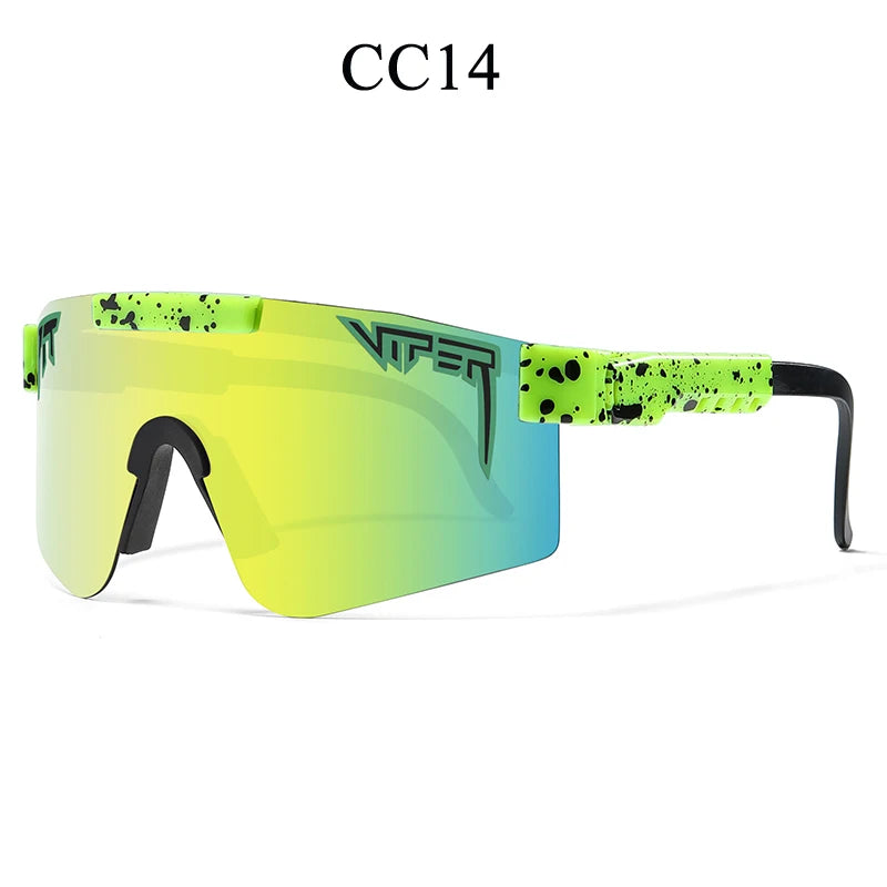 Lunettes de soleil Pit Viper Outdoor Sport Homme Femme Conduite Lunettes de soleil UV400 Cycle Lunettes de soleil Femme Fashion Shades