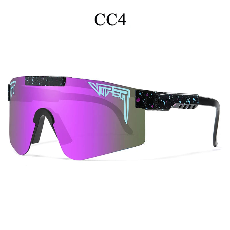 Lunettes de soleil Pit Viper Outdoor Sport Homme Femme Conduite Lunettes de soleil UV400 Cycle Lunettes de soleil Femme Fashion Shades