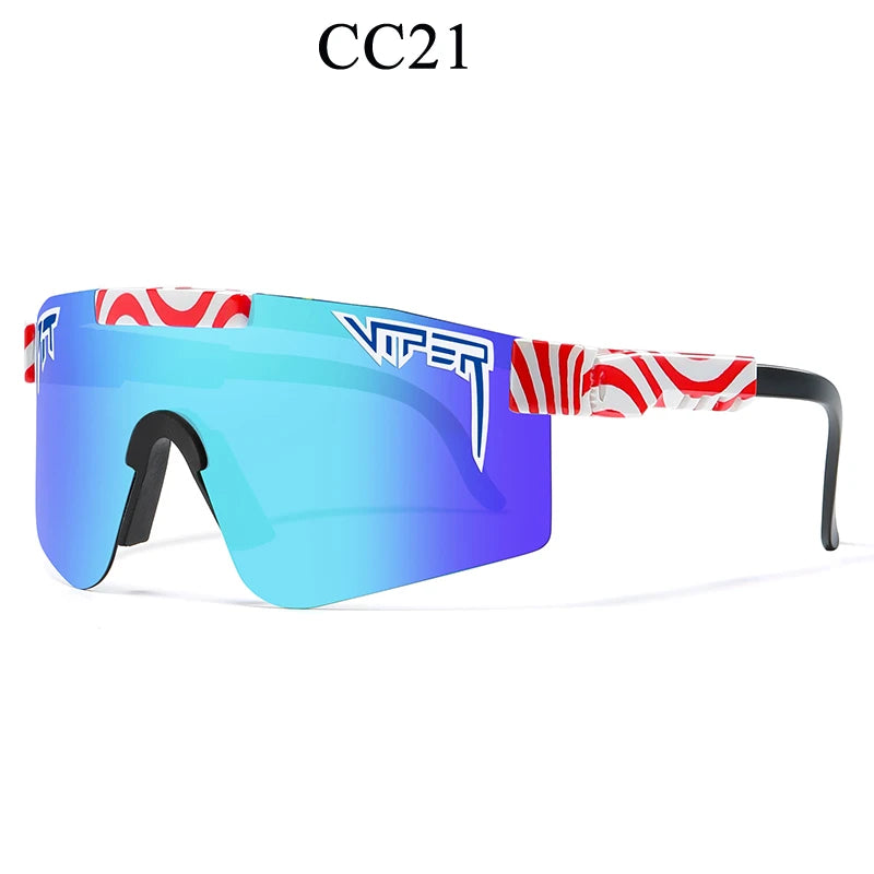 Lunettes de soleil Pit Viper Outdoor Sport Homme Femme Conduite Lunettes de soleil UV400 Cycle Lunettes de soleil Femme Fashion Shades