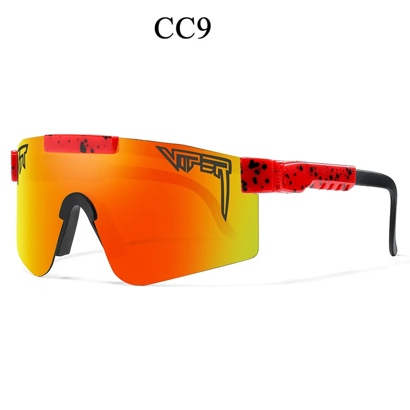 Lunettes de soleil Pit Viper Outdoor Sport Homme Femme Conduite Lunettes de soleil UV400 Cycle Lunettes de soleil Femme Fashion Shades