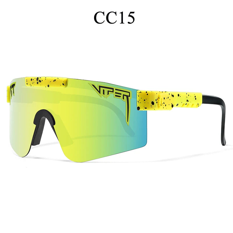 Lunettes de soleil Pit Viper Outdoor Sport Homme Femme Conduite Lunettes de soleil UV400 Cycle Lunettes de soleil Femme Fashion Shades