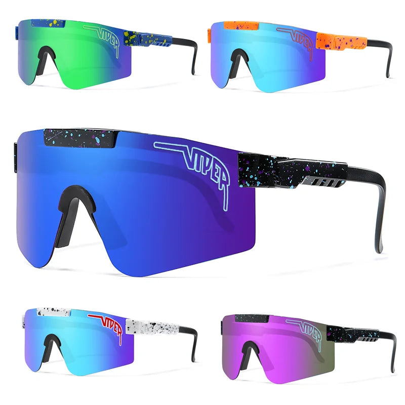 Lunettes de soleil Pit Viper Outdoor Sport Homme Femme Conduite Lunettes de soleil UV400 Cycle Lunettes de soleil Femme Fashion Shades